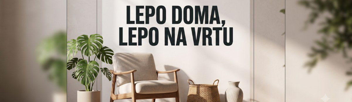 Sodoben dom, moderen vrt