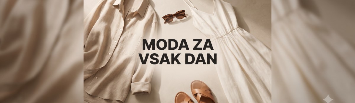 Moda & slog — napredna oblačila, obutev in dodatki